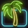 miami multiplier palm tree symbol