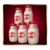 midway money milk bottles symbol