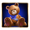 midway money teddy bear symbol
