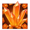 mount magmas orange crystals symbol