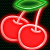 neon city cherries symbol