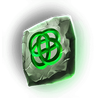 odins tree green stone symbol