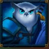 owls blue symbol
