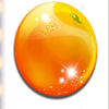 penny fruits orange symbol