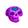 rueda de chile bonus buy purple skull symbol