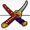 samurai blade red sword symbol