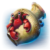 sea secret crab symbol