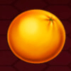 sizzling triple seven deluxe orange symbol