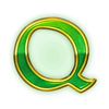 solar queen megaways green q symbol