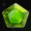 super gems green gem symbol