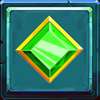 the golden city green gem symbol