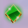 the hot offer green diamond symbol