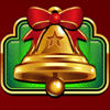 triple christmas gold bell symbol