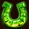 unicorn reels green horseshoe symbol