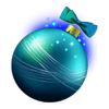 wild santa globe symbol