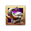 zulu gold elephant symbol