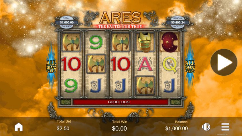 Slot Ares: Battle For Troy