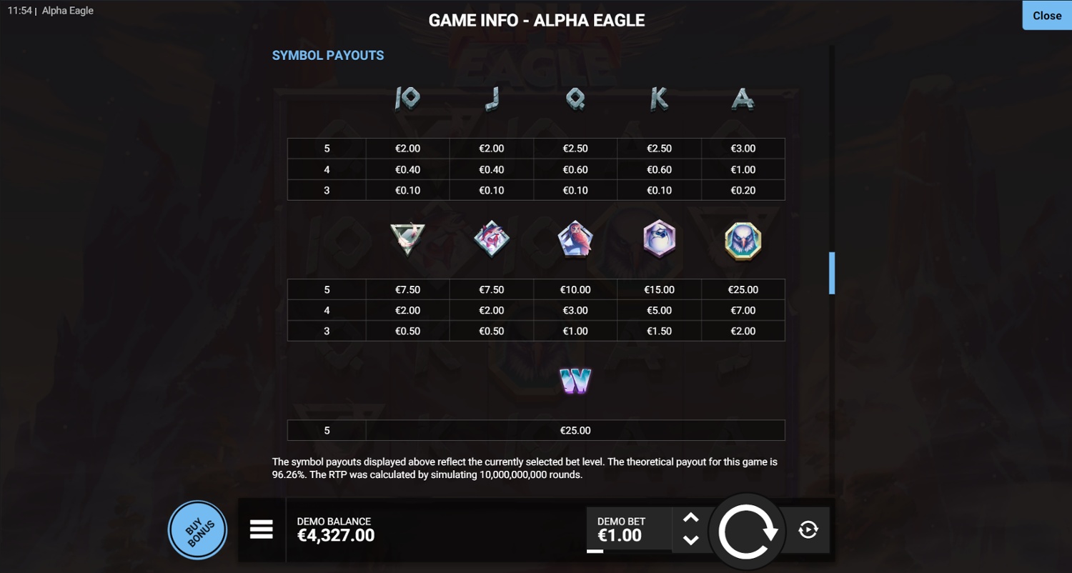 Screenshot Alpha Eagle 3 