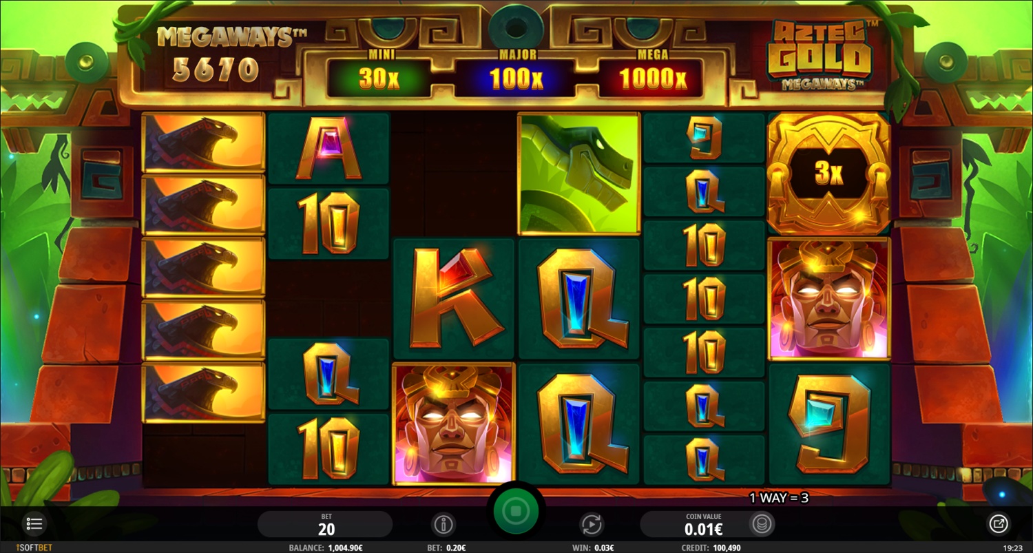 Screenshot Aztec Gold Megaways 1 