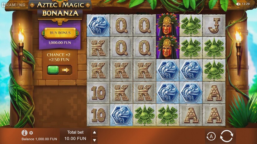 Screenshot Aztec Magic Bonanza 1 
