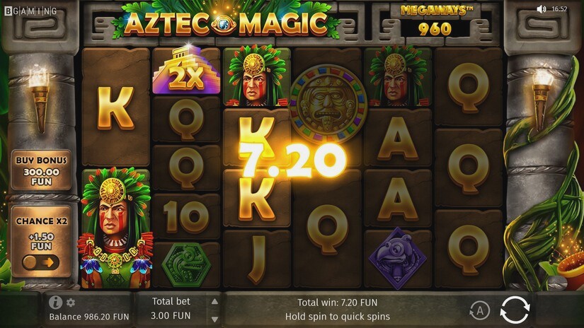 Screenshot Aztec Magic Megaways 2 