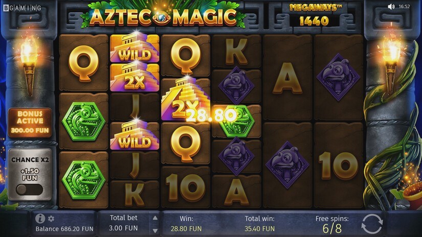 Screenshot Aztec Magic Megaways 5 