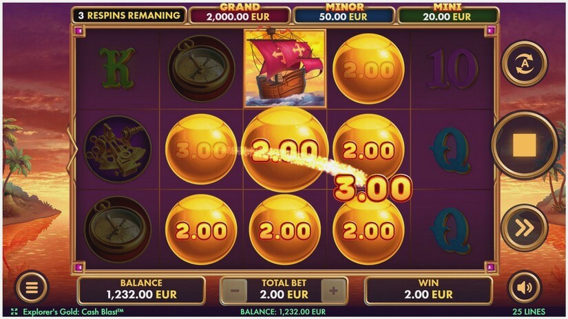 Screenshot Explorers Gold: Cash Blast 4 