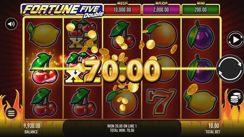 Screenshot Fortune Five Double 5 
