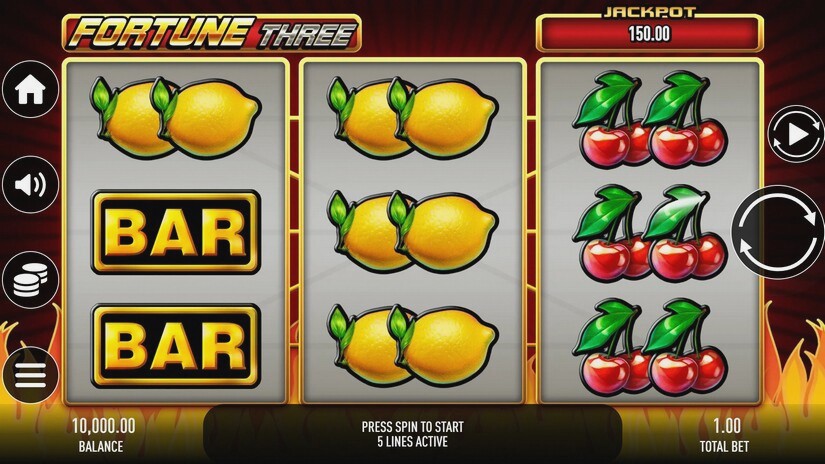 Screenshot Fortune Three 1 