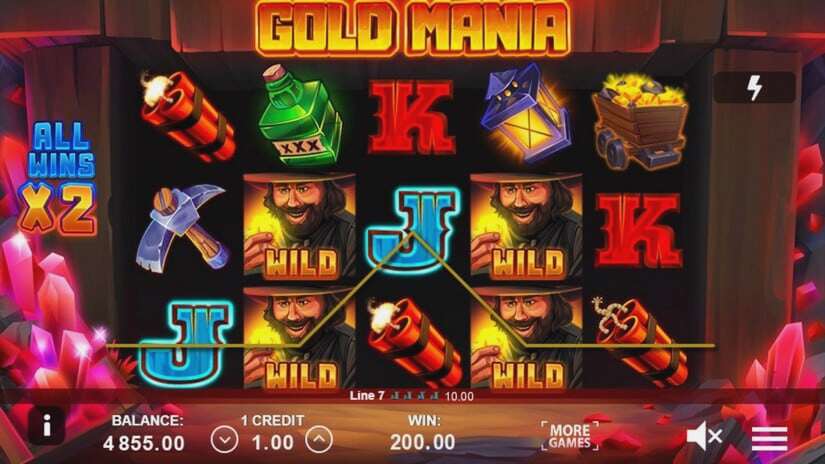 Screenshot Gold Mania 4 