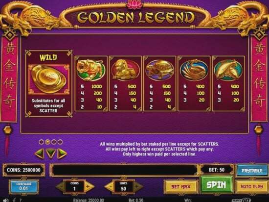 Screenshot Golden Legend 5 