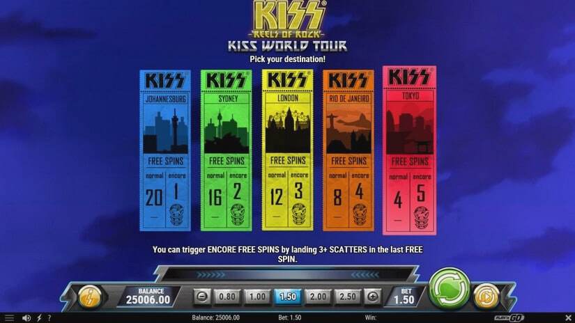 Screenshot Kiss Reels Of Rock 7 