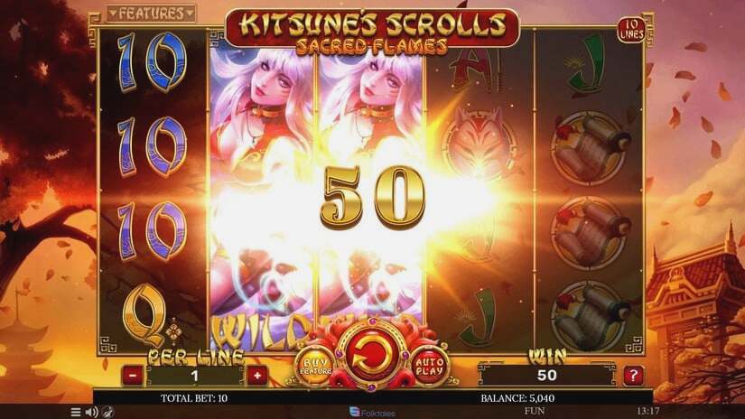 Screenshot Kitsune’s Scrolls – Sacred Flames 2 