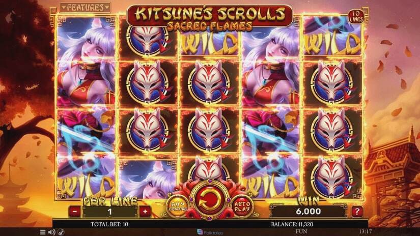 Screenshot Kitsune’s Scrolls – Sacred Flames 3 