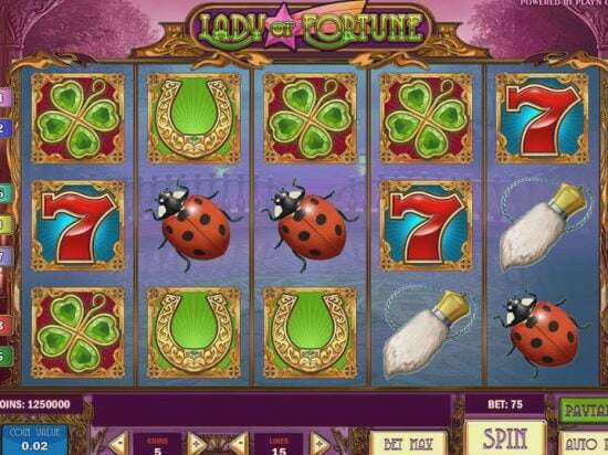 Screenshot Lady Of Fortune 4 