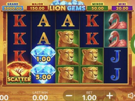 Screenshot Lion Gems: Hold And Win 3 