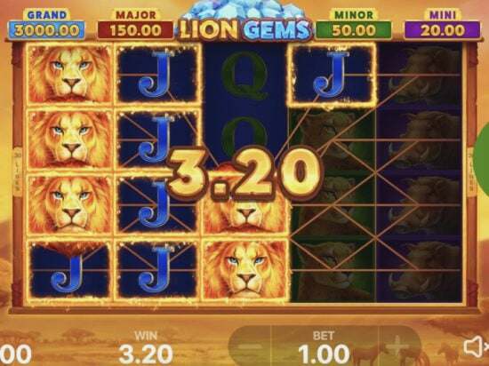 Screenshot Lion Gems: Hold And Win 4 
