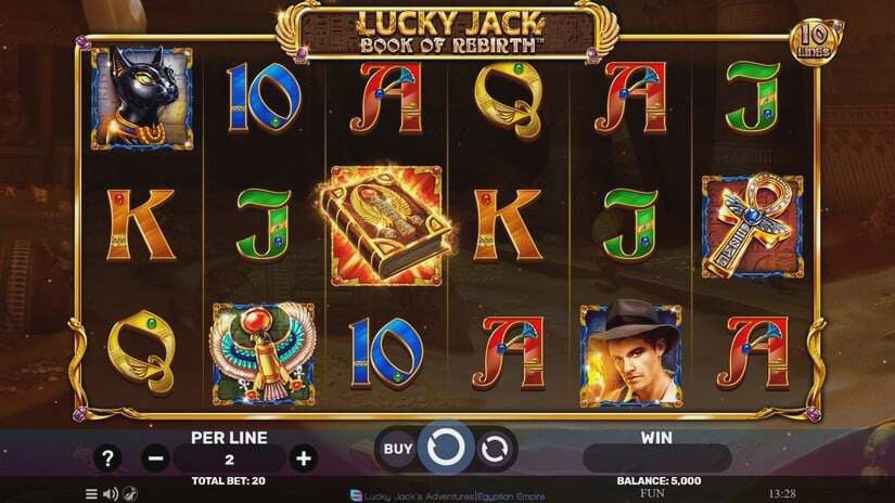 Screenshot Lucky Jack – Book Of Rebirth 1 