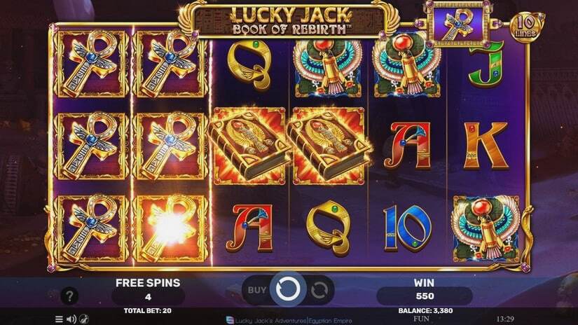 Screenshot Lucky Jack – Book Of Rebirth 5 