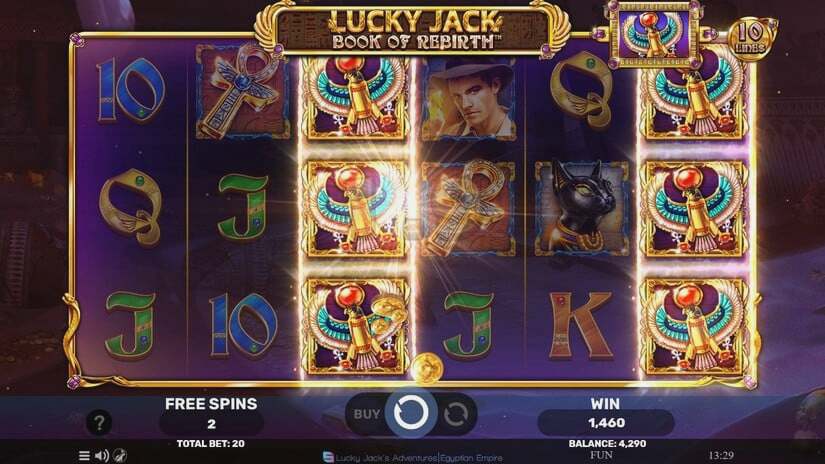 Screenshot Lucky Jack – Book Of Rebirth 6 
