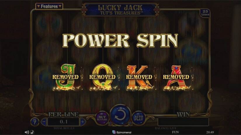 Screenshot Lucky Jack – Tut’s Treasures 3 