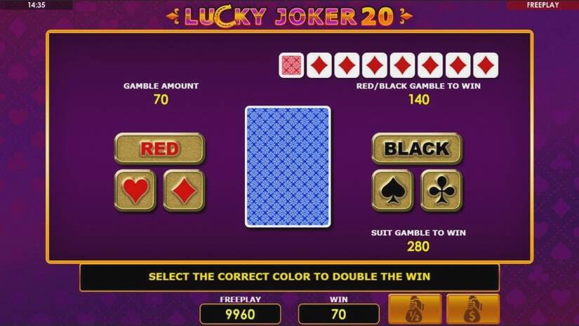 Screenshot Lucky Joker 20 7 