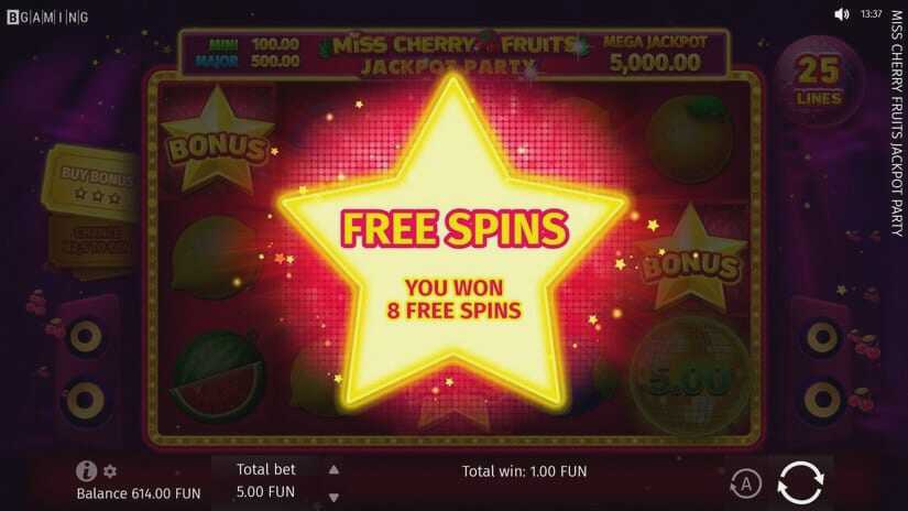 Screenshot Miss Cherry Fruits Jackpot Party 5 