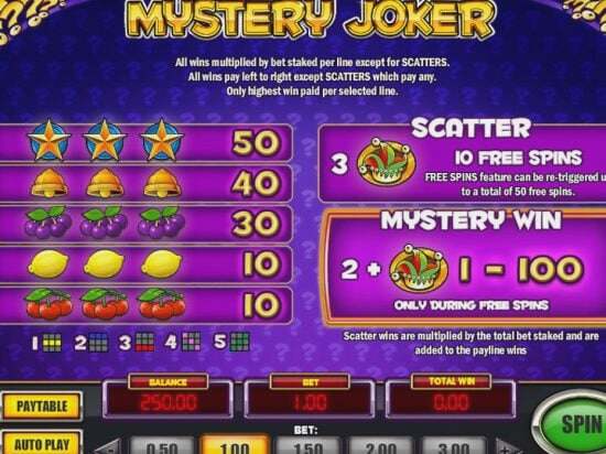Screenshot Mystery Joker 5 