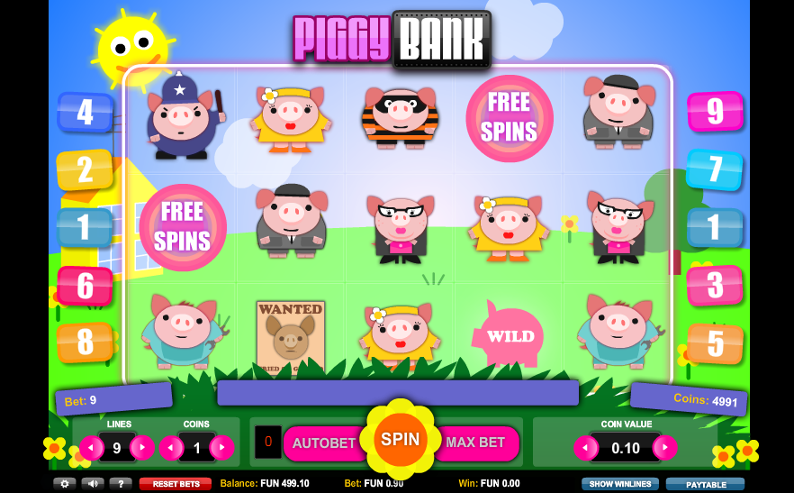 Screenshot Piggy Bank 1 