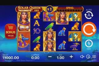 Screenshot Solar Queen Megaways 1 