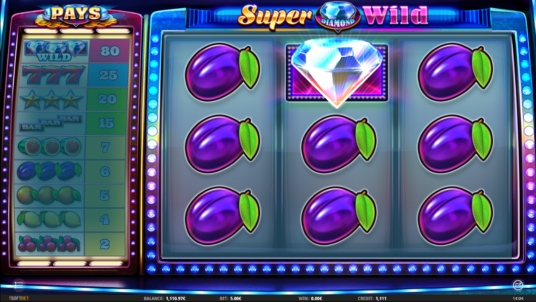 Screenshot Super Diamond Wild 3 