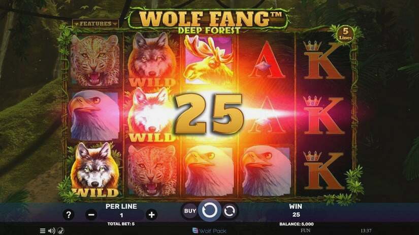 Screenshot Wolf Fang – Deep Forest 2 