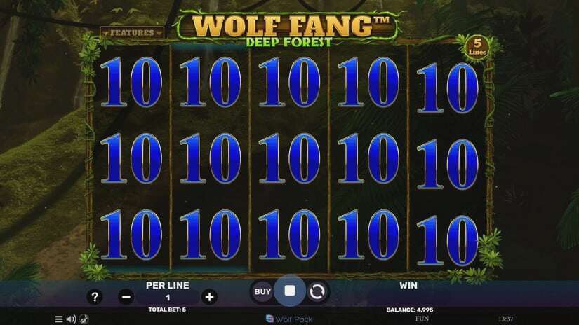 Screenshot Wolf Fang – Deep Forest 3 