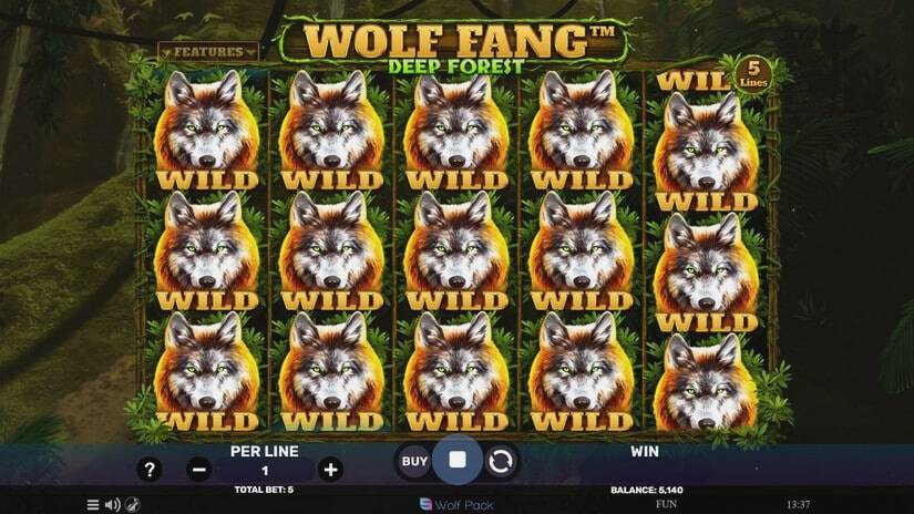 Screenshot Wolf Fang – Deep Forest 4 